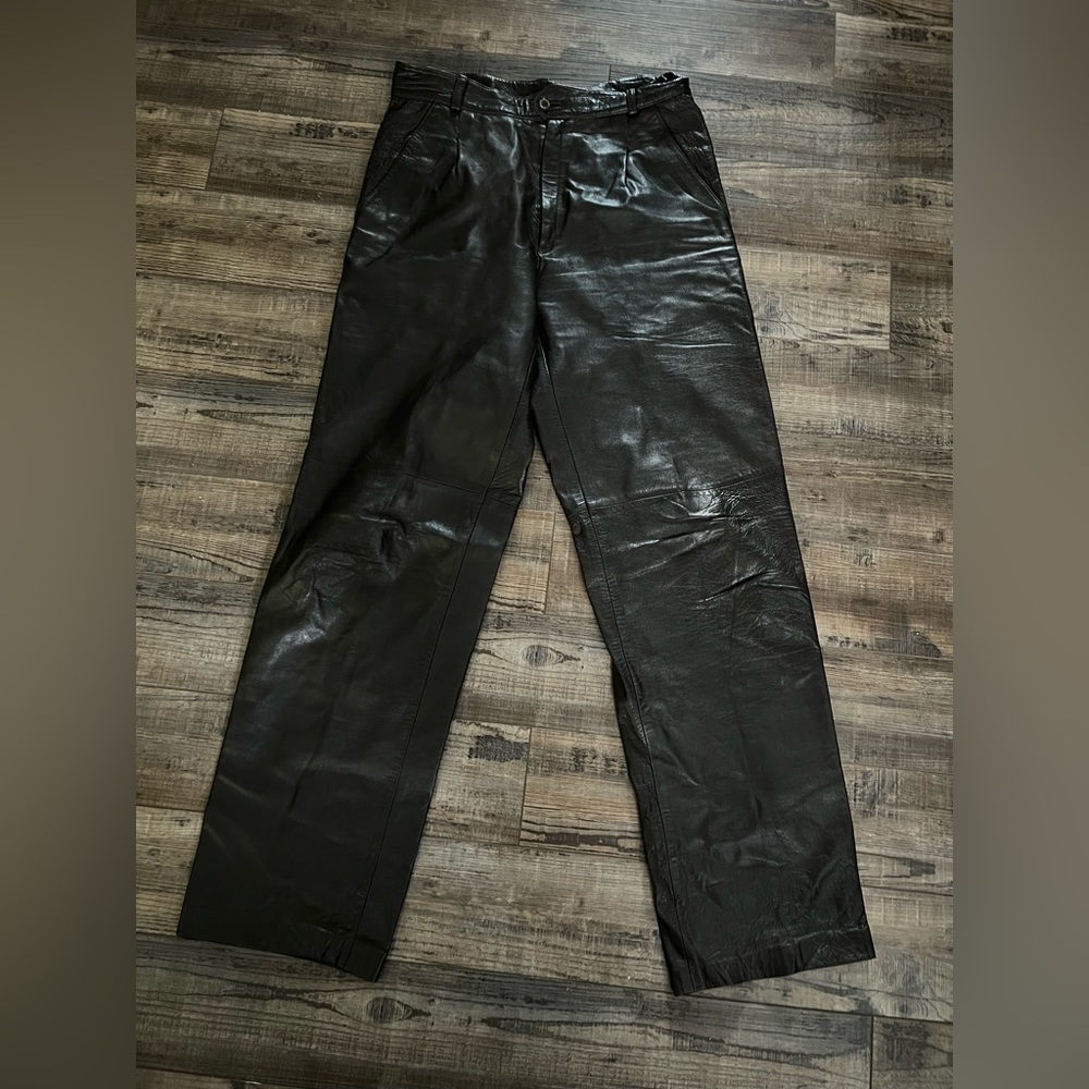 Vintage Genuine Leather Neiman-Marcus pants